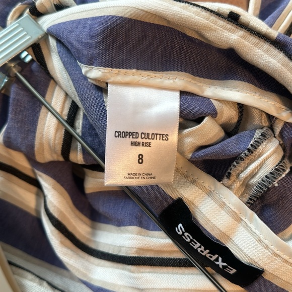 Express Cropped Culottes Pants | Size: 8 | Minimally Worn - Picture 2 of 4